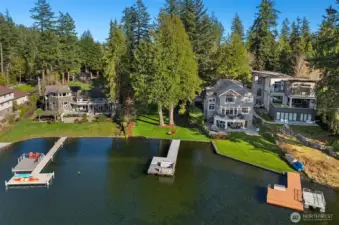 Such great exposure and located walking distance to Pine Lake Park, schools, shops and restaurants