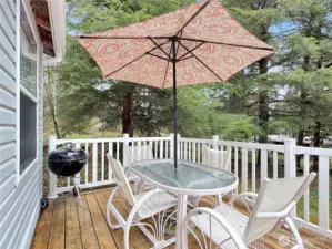 Great spot for summer barbeques