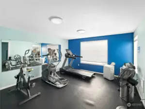 club house gym