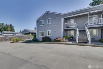 Located in the back of complex - quiet and private