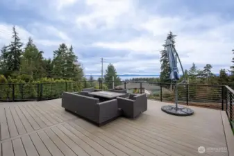 Enjoy memorable entertaining on the large deck.