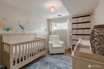 Additional bedroom on lower level.