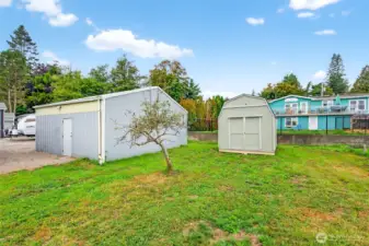 Shop and shed
