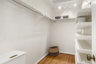Walk-In Closet In Primary Bedroom