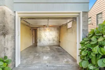 Garage + Dedicated Driveway
