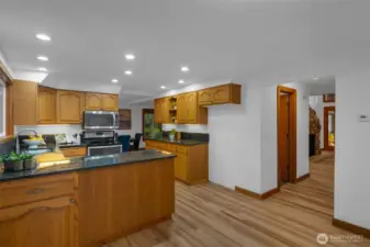 FRIDGE IS INCLUDED. Just in garage and will be added back into the space