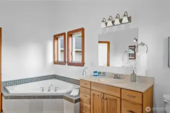Primary suite bathroom