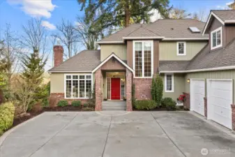 3 Car Garage and New Driveway