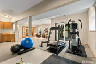 Room to Have Your Exercise Equipment!