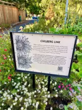 The Charming Chilberg Link outside your Door