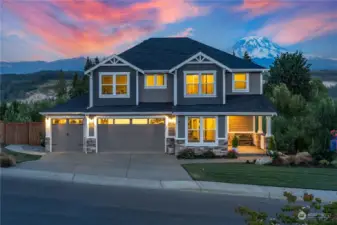 Absolutely stunning views from this home!