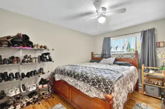 Plenty of space for a king size bed