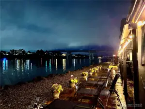 Evenings are especially beautiful...
