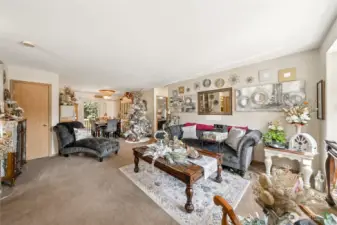 Currently occupied by tenant, Unit B also includes a nice open layout.