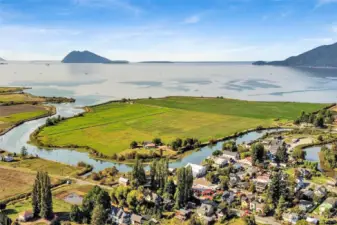 Welcome to 5544 Smith Road...128 acres of pristine land surrounded by Samish Bay