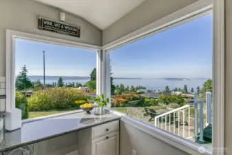 View looking northwest