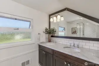 3/4 bath on main floor