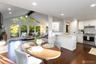 light filled living spaces