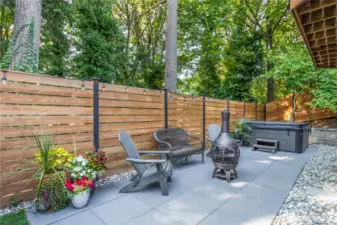 large living area outdoor