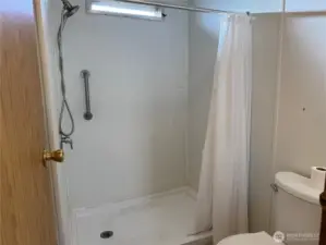 Walk in shower