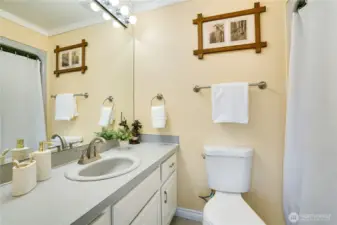 Second private bathroom