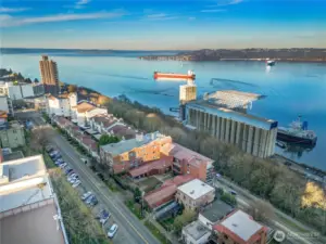 Watch the big ships come and go!  You'll swoon for the firework show on the 4th of July.