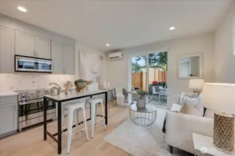 photos of model 13544 B  reverse floor plan