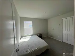 Bedroom at top of stairs