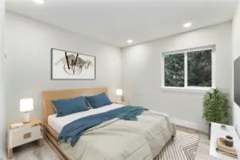 Virtual Staging Bedroom