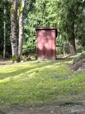 Shared well house (is on neighbors property)