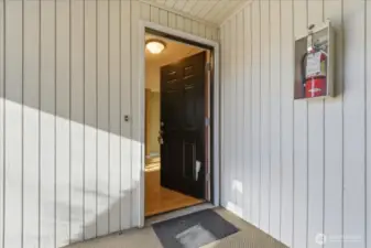 Ground Level Front Door