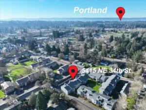 Birdseye View Facing South