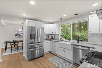 Updated kitchen