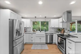 Updated kitchen