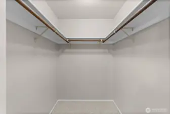 Primary closet