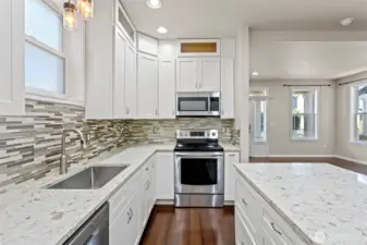 Quartz counter tops