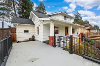 New decking and railing!