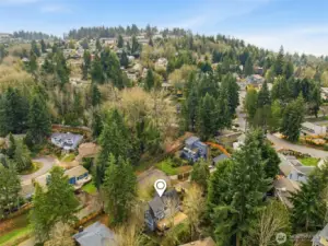 Prime Somerset hillside location