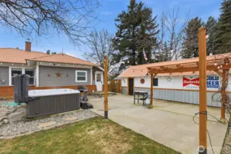 Just think of a hard days work, & coming home to soak in the hot tub and BBQ in the back yard.