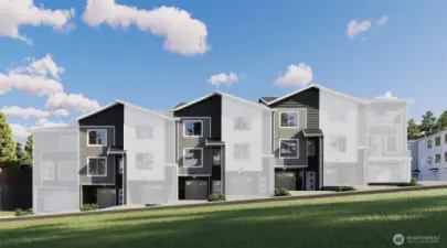 Photographs are for illustrative purposes only. Features, finishes, interior/exterior colors, landscaping and floorplan shown may vary from actual homes built