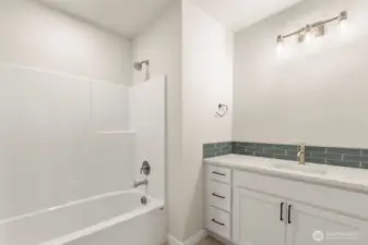 Photographs are for illustrative purposes only. Features, finishes, interior/exterior colors, landscaping and floorplan shown may vary from actual homes built