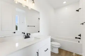Private main floor full bathroom.