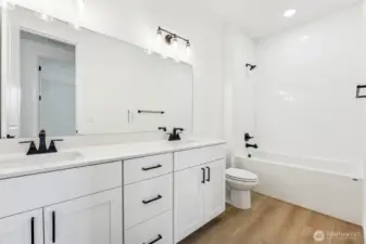 Guest full bathroom.
