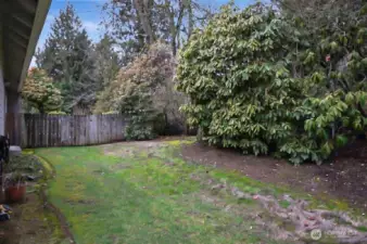 Semi Private Backyard - Maintained by HOA