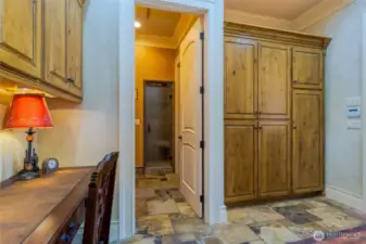 Hall way to bathroom and laundry room