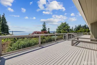 One more incredible perspective from the expansive deck.