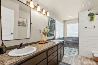 Primary suite upstairs