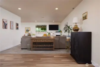 Living Room looking West
