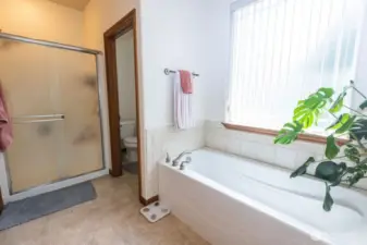 En suite Bathroom w/ private water closet