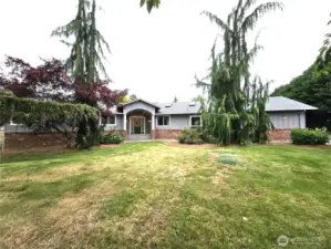 Front of home.